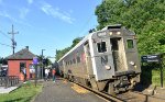 Arrow III Cab Car # 1467 on the point of NJT Train # 408 